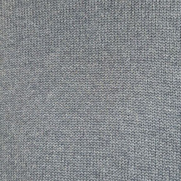 Banana Republic Zip Button Gray Cardigan Sweater Jacket Cotton Wool Academia L - Picture 6 of 16